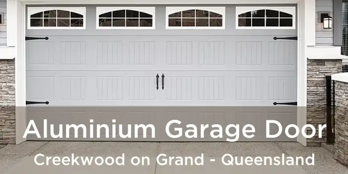 Aluminium Garage Door Creekwood on Grand - Queensland