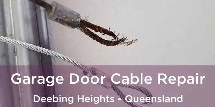 Garage Door Cable Repair Deebing Heights - Queensland