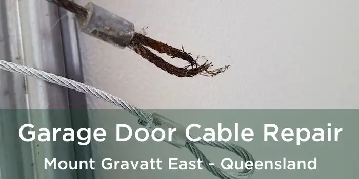 Garage Door Cable Repair Mount Gravatt East - Queensland