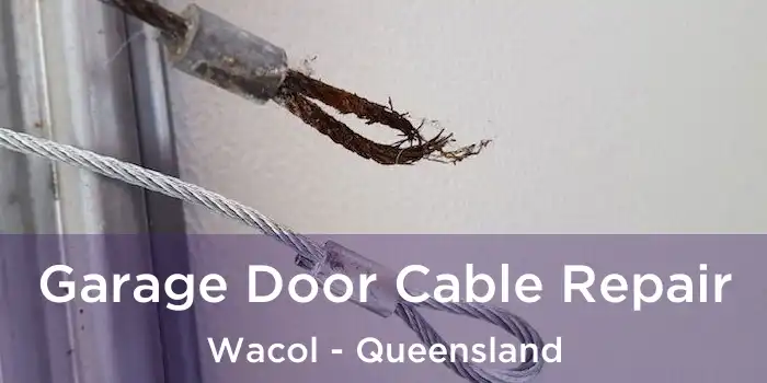Garage Door Cable Repair Wacol - Queensland