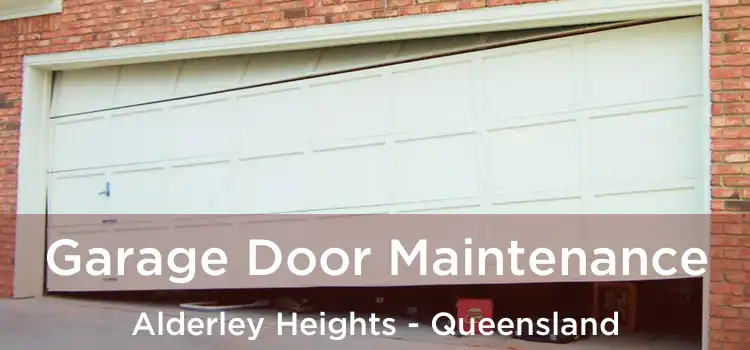 Garage Door Maintenance Alderley Heights - Queensland