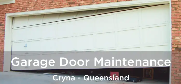 Garage Door Maintenance Cryna - Queensland