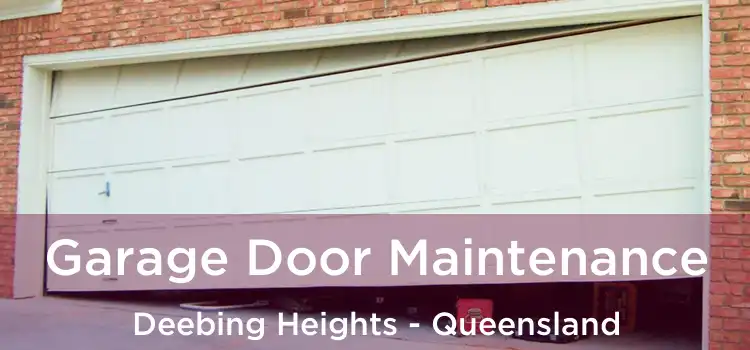 Garage Door Maintenance Deebing Heights - Queensland