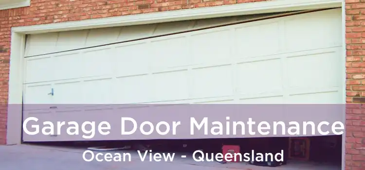 Garage Door Maintenance Ocean View - Queensland