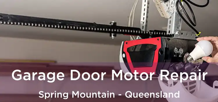 Garage Door Motor Repair Spring Mountain - Queensland