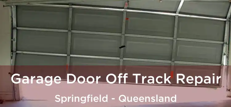 Garage Door Off Track Repair Springfield - Queensland