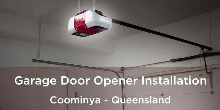 Garage Door Opener Installation Coominya - Queensland