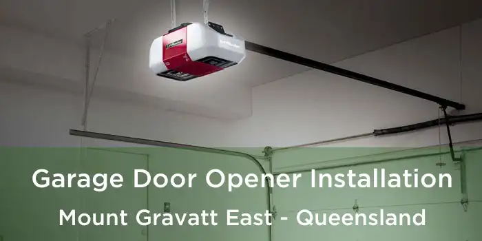 Garage Door Opener Installation Mount Gravatt East - Queensland