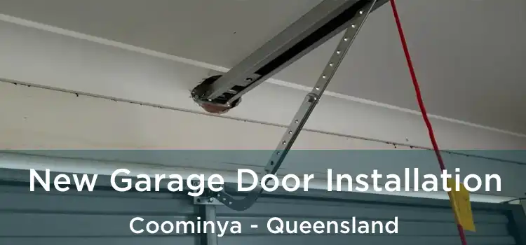 New Garage Door Installation Coominya - Queensland
