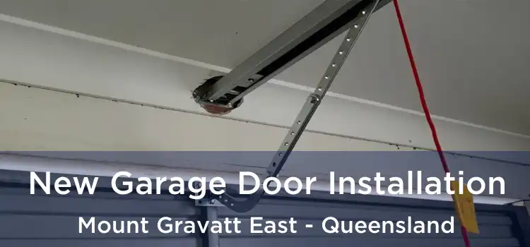 New Garage Door Installation Mount Gravatt East - Queensland