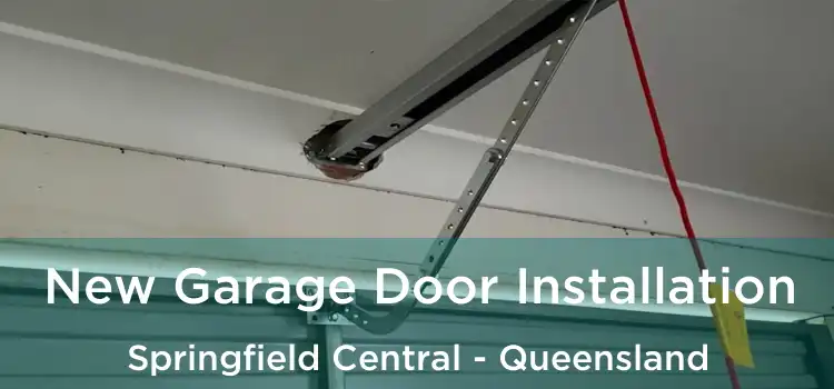 New Garage Door Installation Springfield Central - Queensland