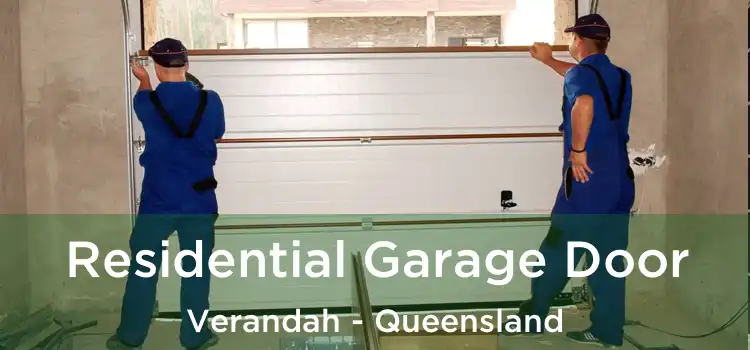 Residential Garage Door Verandah - Queensland