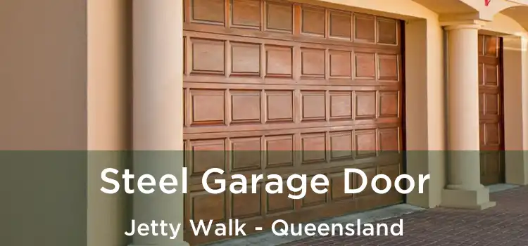 Steel Garage Door Jetty Walk - Queensland
