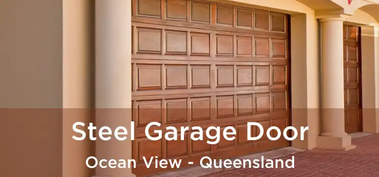 Steel Garage Door Ocean View - Queensland