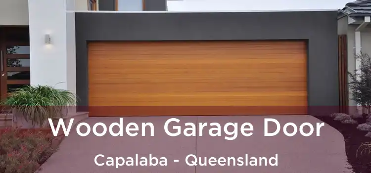 Wooden Garage Door Capalaba - Queensland