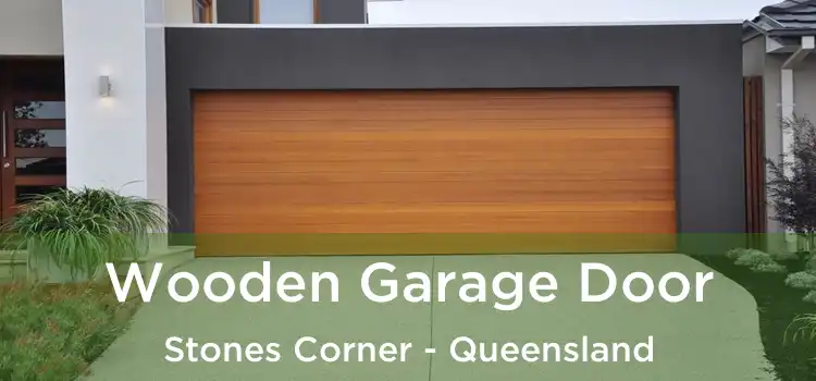 Wooden Garage Door Stones Corner - Queensland