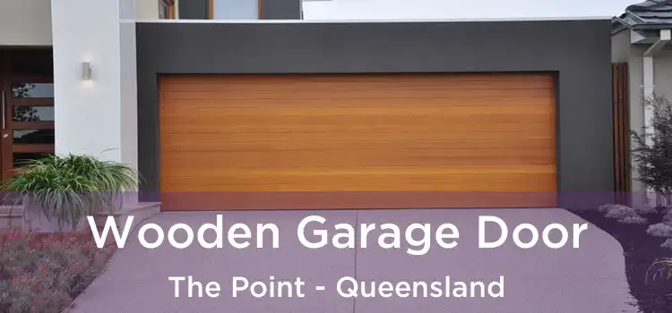 Wooden Garage Door The Point - Queensland