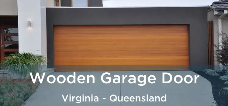 Wooden Garage Door Virginia - Queensland